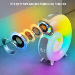 Surbort LED Bluetooth Speaker, LED Desk Lamp Speaker, Portable Bluetooth Speaker, Wireless Bluetooth Speaker, Stereo Speaker