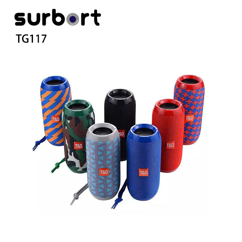 Surbort Portable bluetooth speakers, outdoor plug-in speakers, subwoofer speakers, mini speakers, wireless bluetooth speakers