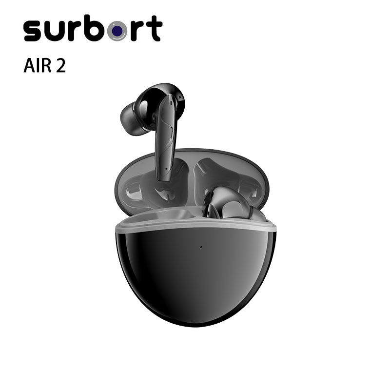 Surbort ANC noise cancelling bluetooth headphones, sports headphones, wireless bluetooth headphones, portable bluetooth headphones